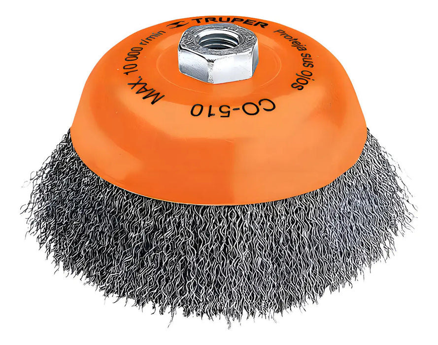 Carda Desbaste Truper CO-508M Naranja