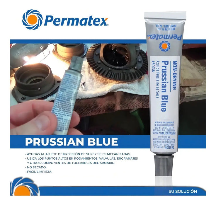 Marcador Azul De Prusia 35-v Permatex