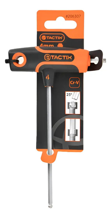 Llave Allen Tactix Punta Bola 4mm