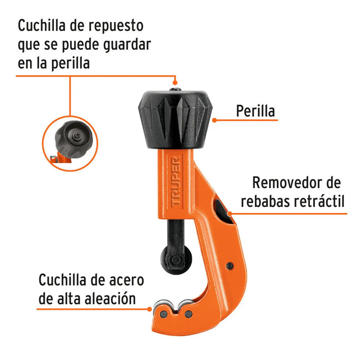 Cortatubos Truper Aluminio 3.18 Cm