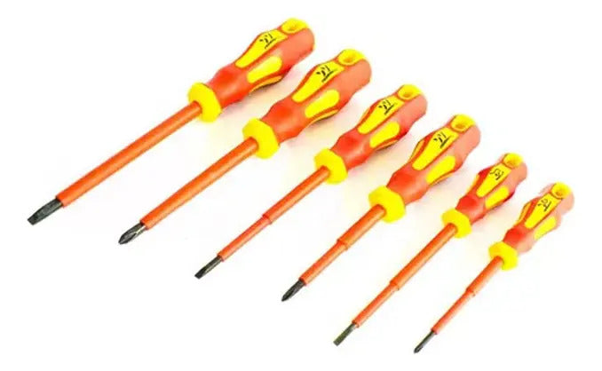 Destornillador Electricidad Mango Aislado 6pcs