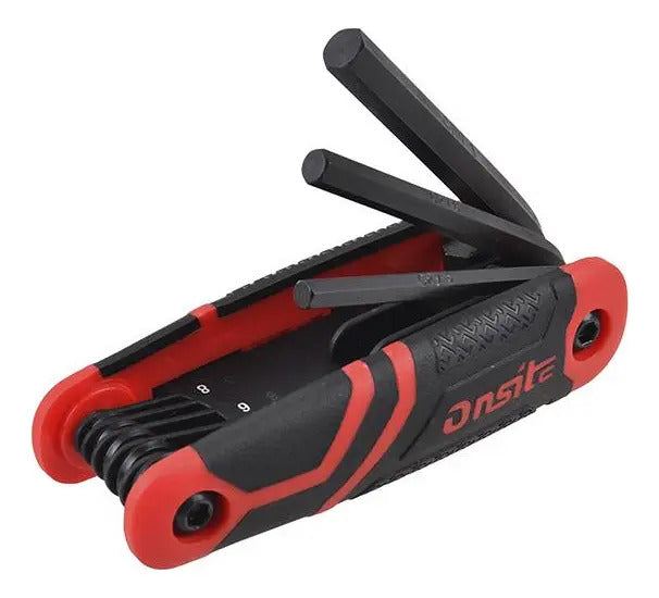 Juego De Llaves Allen Onsite 8 Piezas 1.5-8mm Crv Ergonómico Antideslizante
