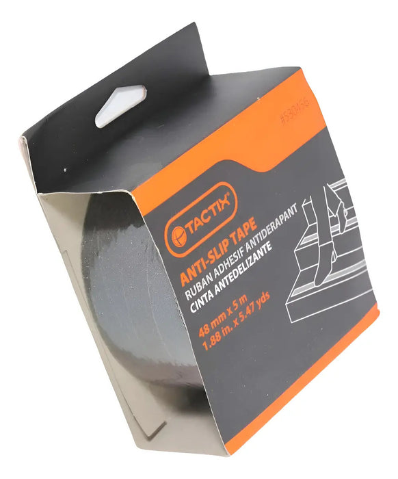 Cinta Adhesiva Antiderrape Tactix 2.8 cm x 5 m Negro