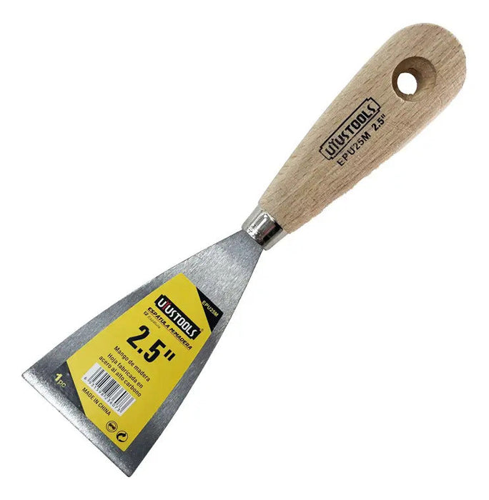 Espátula 2,5" Mango Madera Uyustools