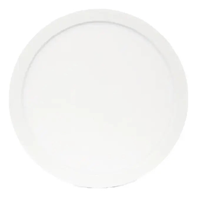Panel Led Sobrepuesto Redondo 12w 3000k Luz Calida