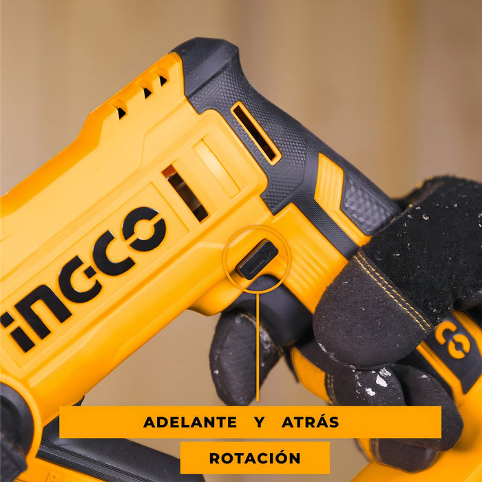 Rotomartillo Electroneumático Ingco P20s Crhli1601 Inalámbrico Amarillo 110w