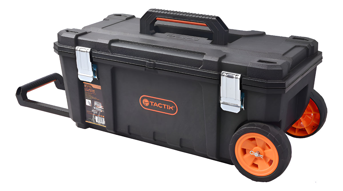 Caja de Herramientas 71cm con Ruedas Tactix