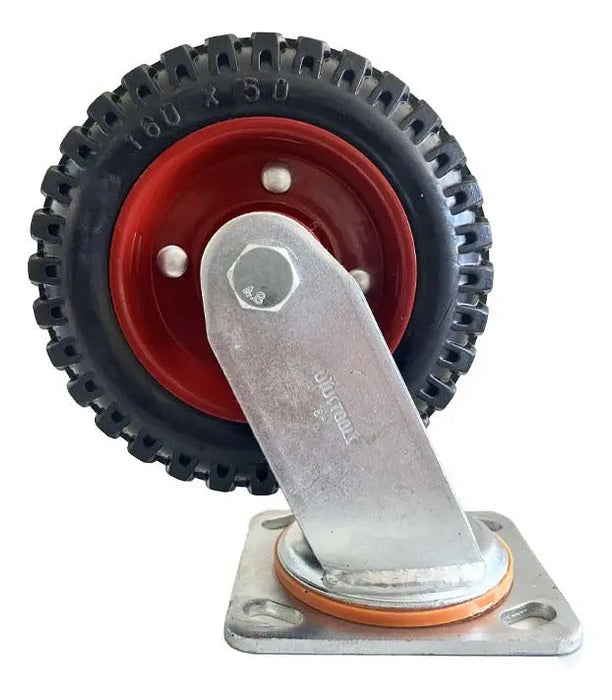 Rueda Industrial Pesado Pu/verde 6'' 350kg