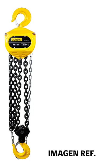 Tecle Cadena 5 Ton X 3m