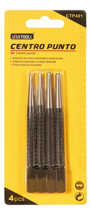 Set 4 Pcs Punto Centro Uyustools