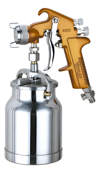 Pistola Para Pintar Alta Presión Voylet J4001s Succión 1000ml 1.7mm