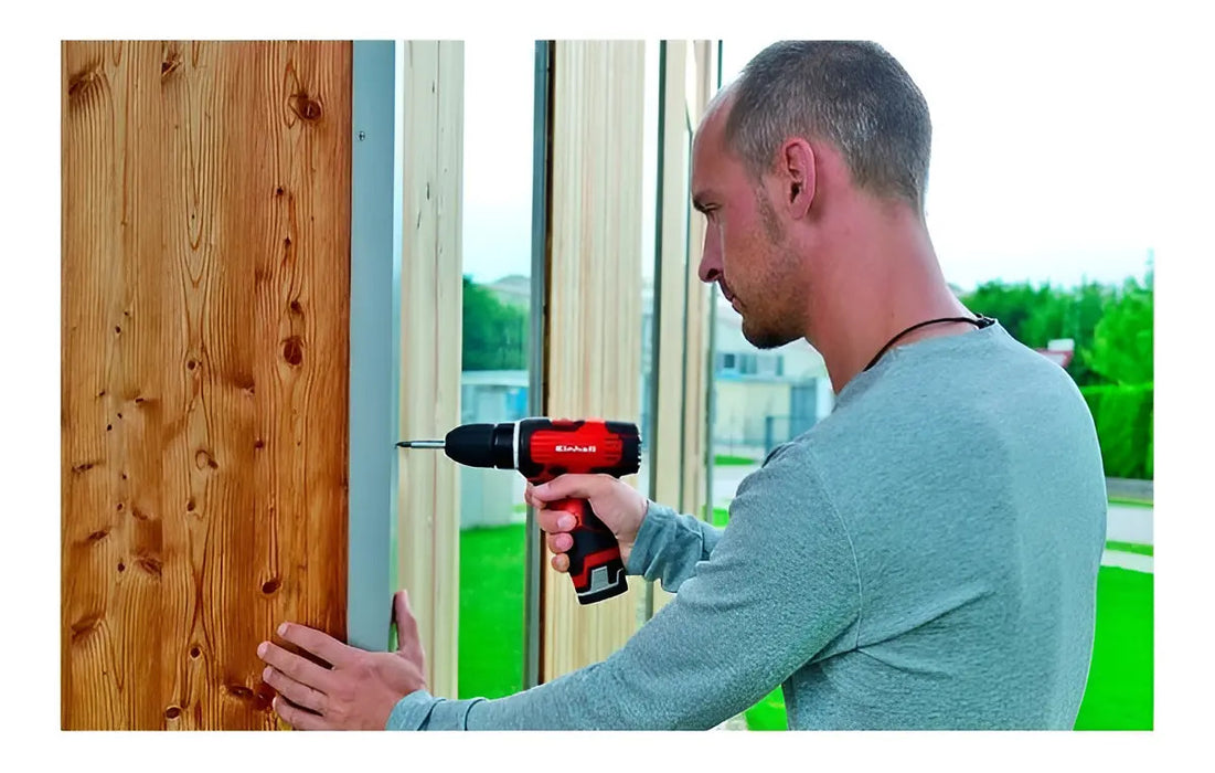 Atornillador Inalámbrico Einhell 12V Rojo