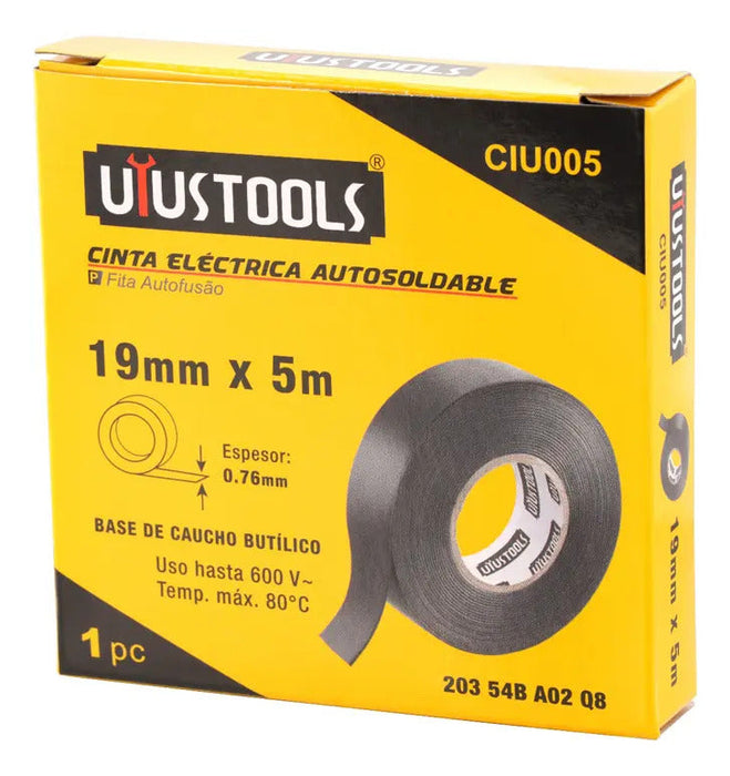 Cinta Eléctrica Autosoldable 19mm x 5m