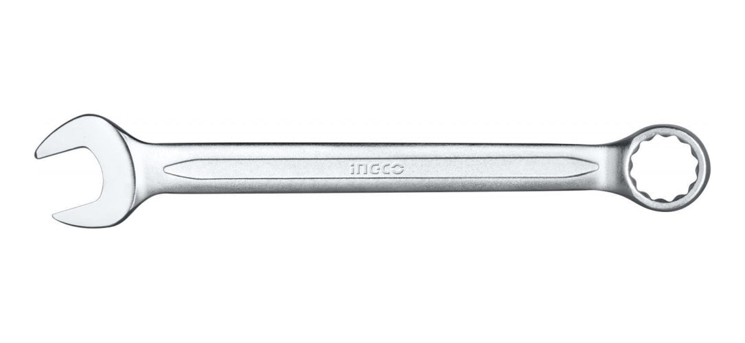 Llave Combinada Boca Y Estriada 24 Mm Cr-v Ingco