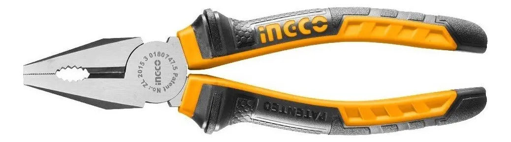 Alicate Universal de 20 Cms Mango Ergonomico Ingco