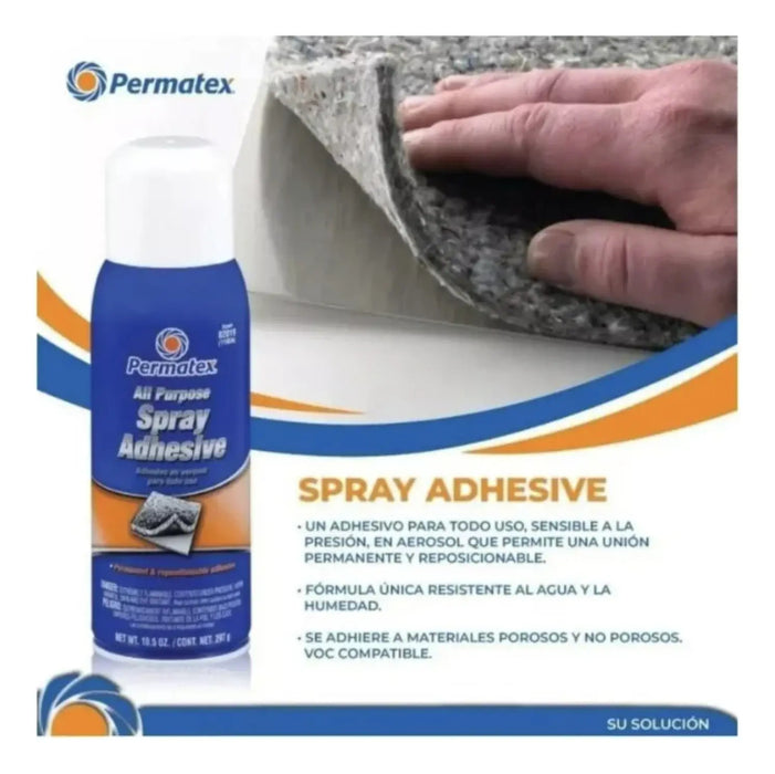 Adhesivo en Aerosol 160oz Permatex