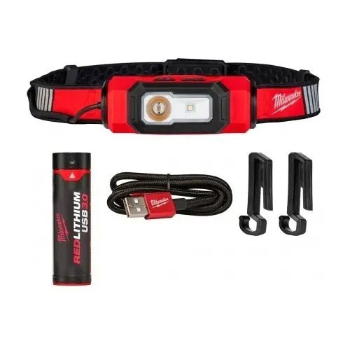 Linterna de Casco Recargable USB Milwaukee 2116-21