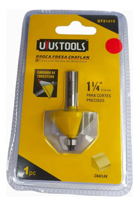 Broca Fresa Chaflán 1 1/4'' Uyustools BF81415