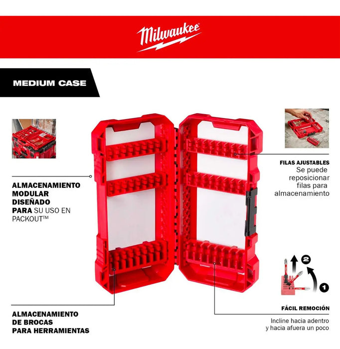 Juego Puntas De Destornillador Shockwave Milwaukee 54pzs