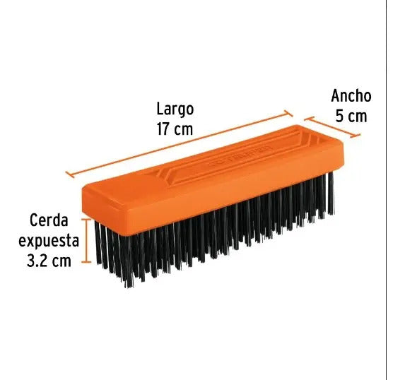 Cepillo Alambre Truper Cea-36 17x5 Cm Acero
