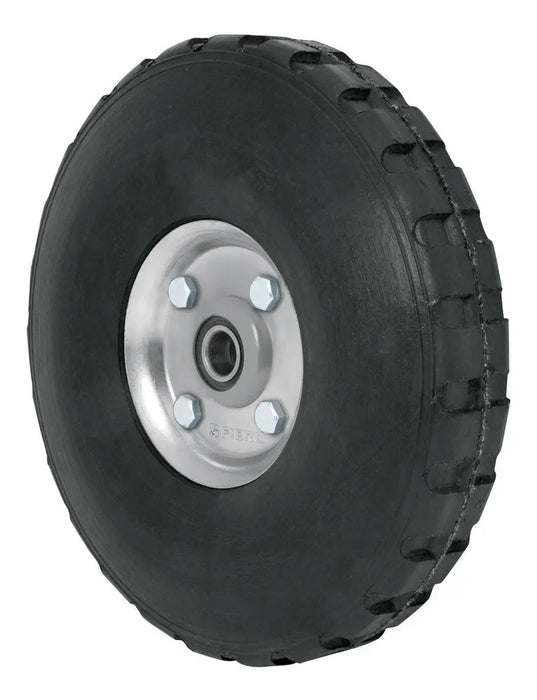 Rueda Para Diablo Imponchable 10'' Doble Balero Eje Central
