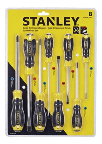 Juego Destornilladores Imantado 8pz Stanley