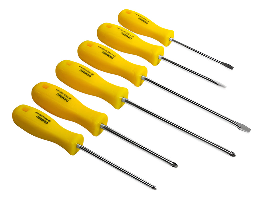 Destornillador 6pz M/amarillo Uyustools