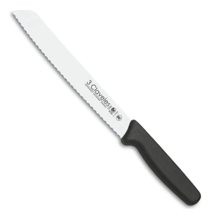 Cuchillo Panero Tres Claveles 1220 Mgo Polipr Negro 21 Cms