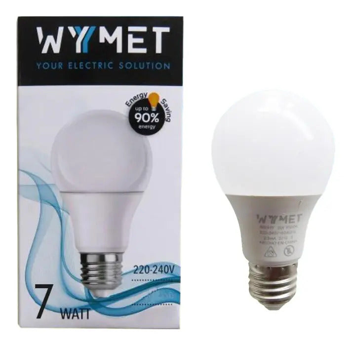 Ampolleta Led 7w 3000k Luz Calida A60
