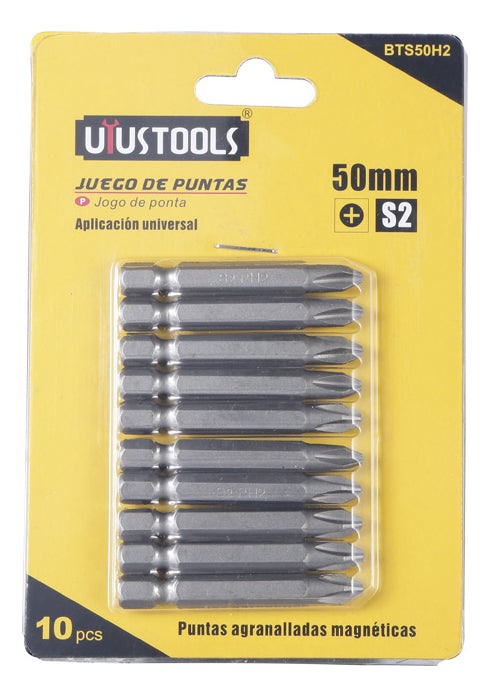 Set 10 Puntas Ph2 50mm S2