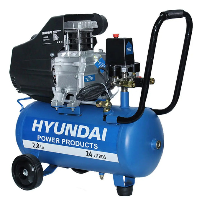 Compresor Hyundai 24L Monofásico 2HP