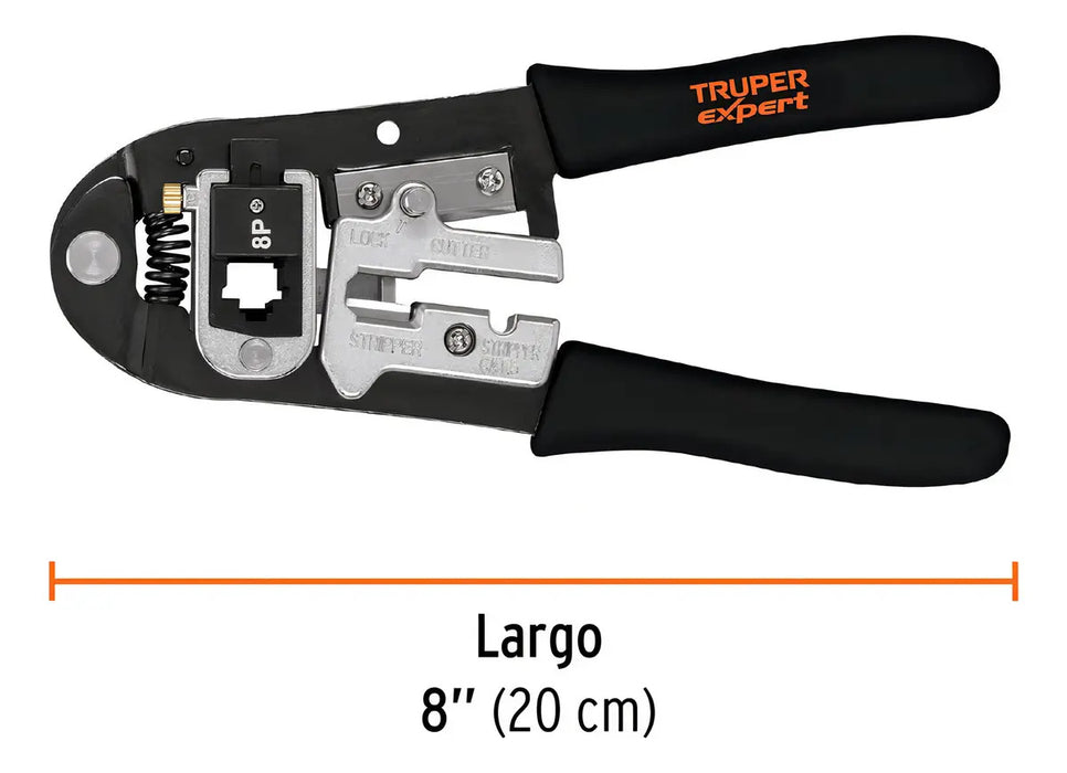 Alicate Para Terminales Truper Intercambiable Prj-3x