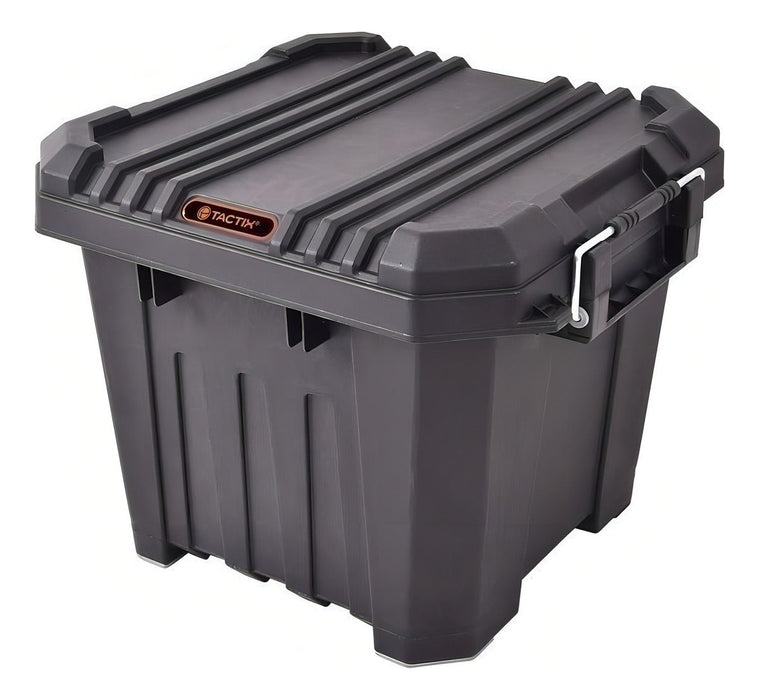 Caja de Herramientas Baúl 41x38x33 cm Tactix 30 Litros Negro
