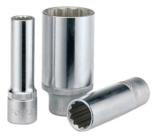 Dado Poligonal Largo 3/8'' 10mm Force