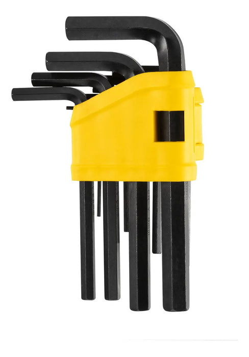Set de 10 Llaves Allen Hexagonales Stanley