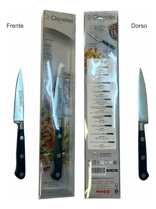 Cuchillo 3 Claveles Forge Oficio 10 Cm