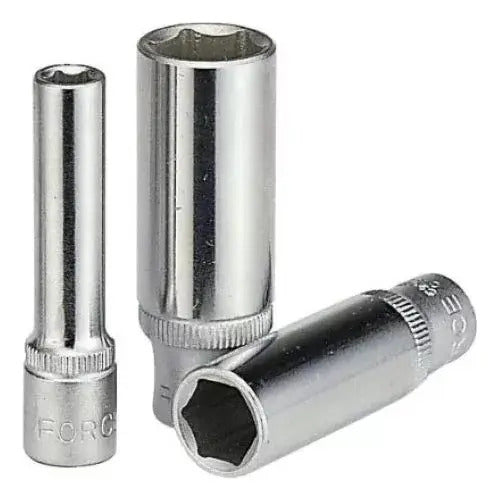 Dado Largo 3/8" de 7/16" Hexagonal Force
