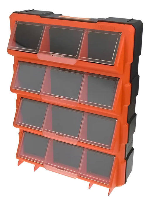 Gavetero Tactix Tapas Rebatibles 12 Cajones 46x36x12 Cm