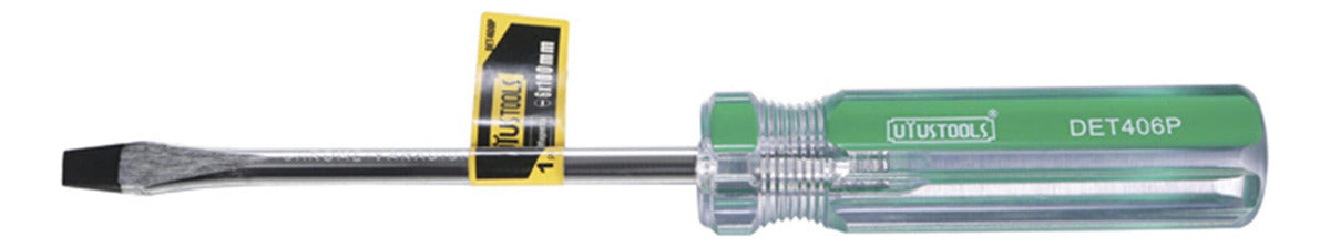 Destornillador Plano 4" x 6" Transparente Uyus