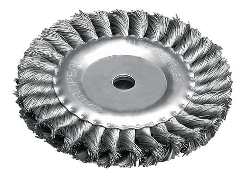 Carda Trenzado Grueso 6 X 5/8'' Para Esmeril Truper