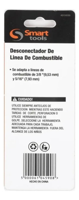 Desconectador de Línea de Combustible 3/8'' y 5/16''