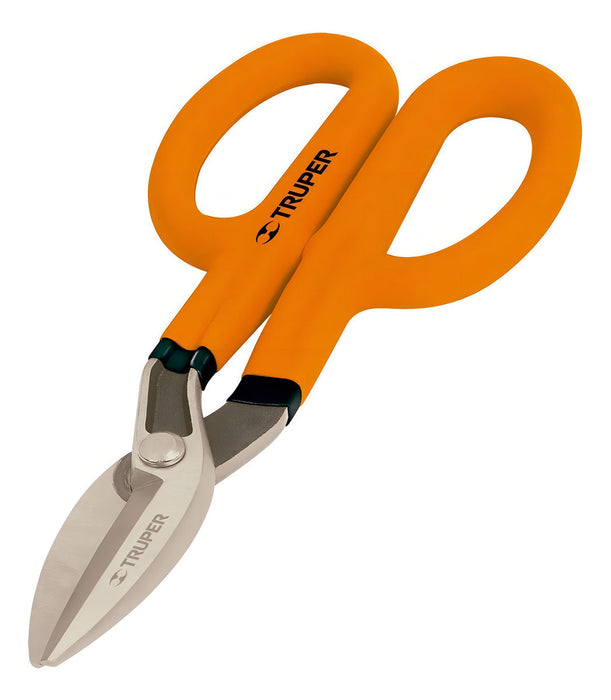 Tijeras Truper TH-12 Manuales Naranja Para Hojalatero