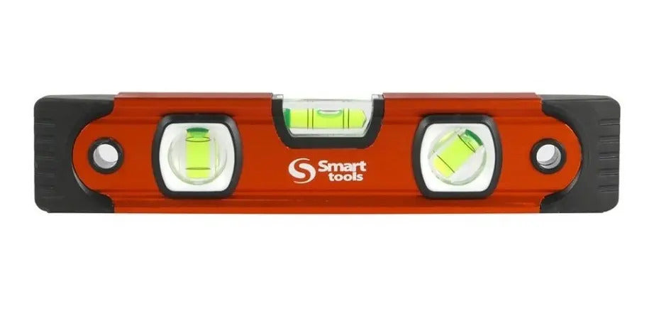 Nivel Torpedo De 9'' Base Magnética 3 Aguas Smart Tools