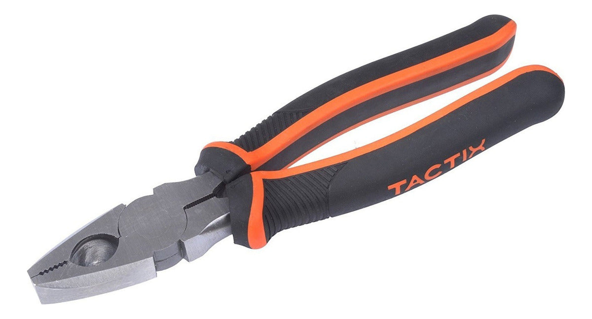 Alicate Universal Tactix Bi-material De 8.1/2''