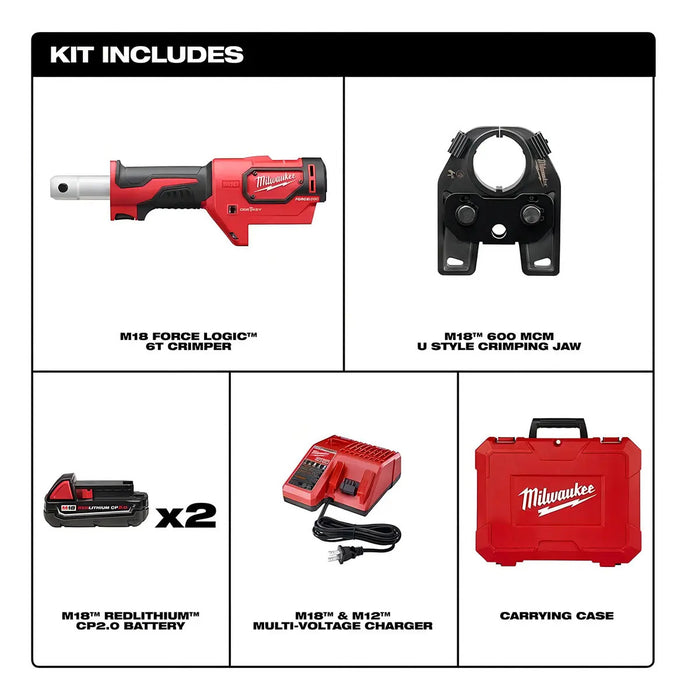 Kit de Pinza Crimpeadora Force Logic 600mcm
