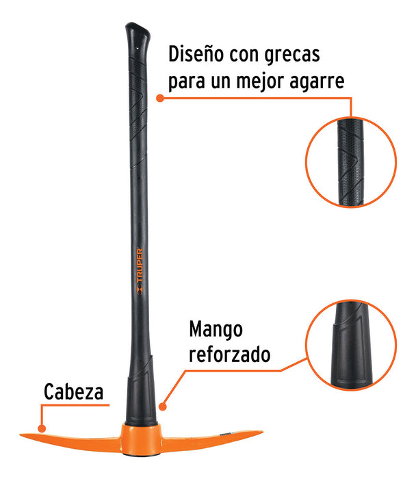 Pico-pico 5 Lbs Mango de Madera 36''