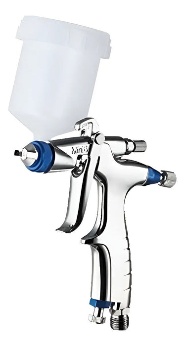 Pistola Gravedad Mini 6 Alta Presión Contenedor 125ml Muzzi