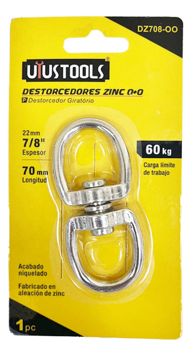 Destorcedor Zinc 7/8'' 70kg