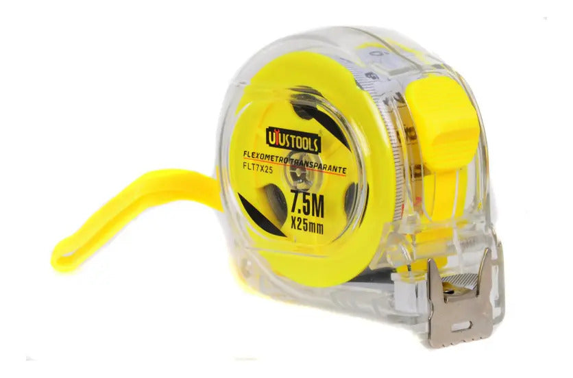 Huincha Medir 7,5 Mts X 25 Transparente Uyustools
