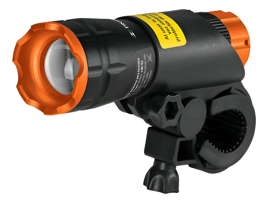 Linterna Para Bicicleta 100 Lumens Libi-100d Truper Mimbral Negro